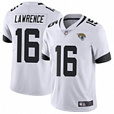 Nike Jaguars 16 Trevor Lawrence White 2021 Draft Vapor Limited Jersey Dzhi,baseball caps,new era cap wholesale,wholesale hats